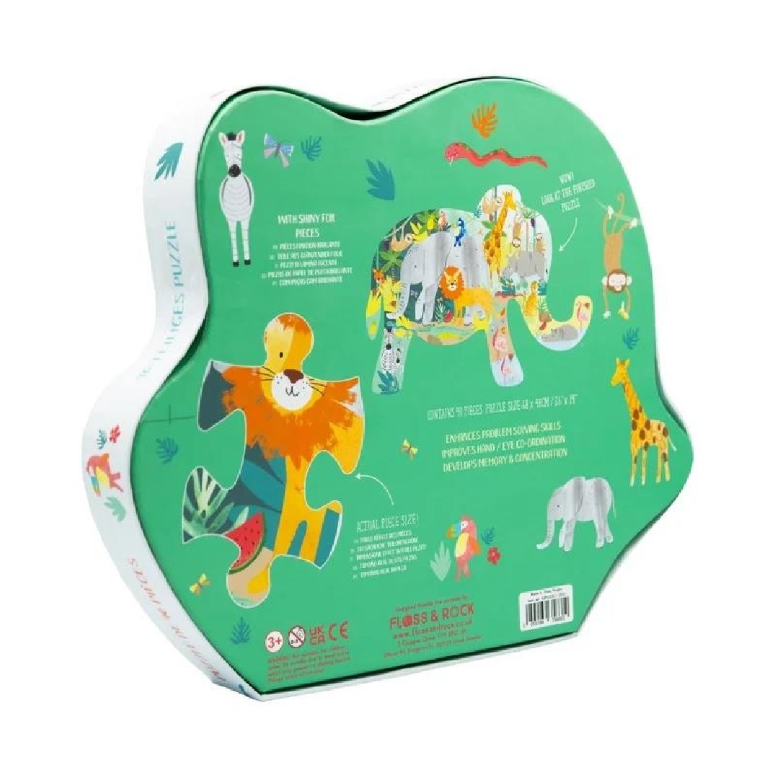 Puzzle 40τμχ Safari 42P6330 Floss & Rock
