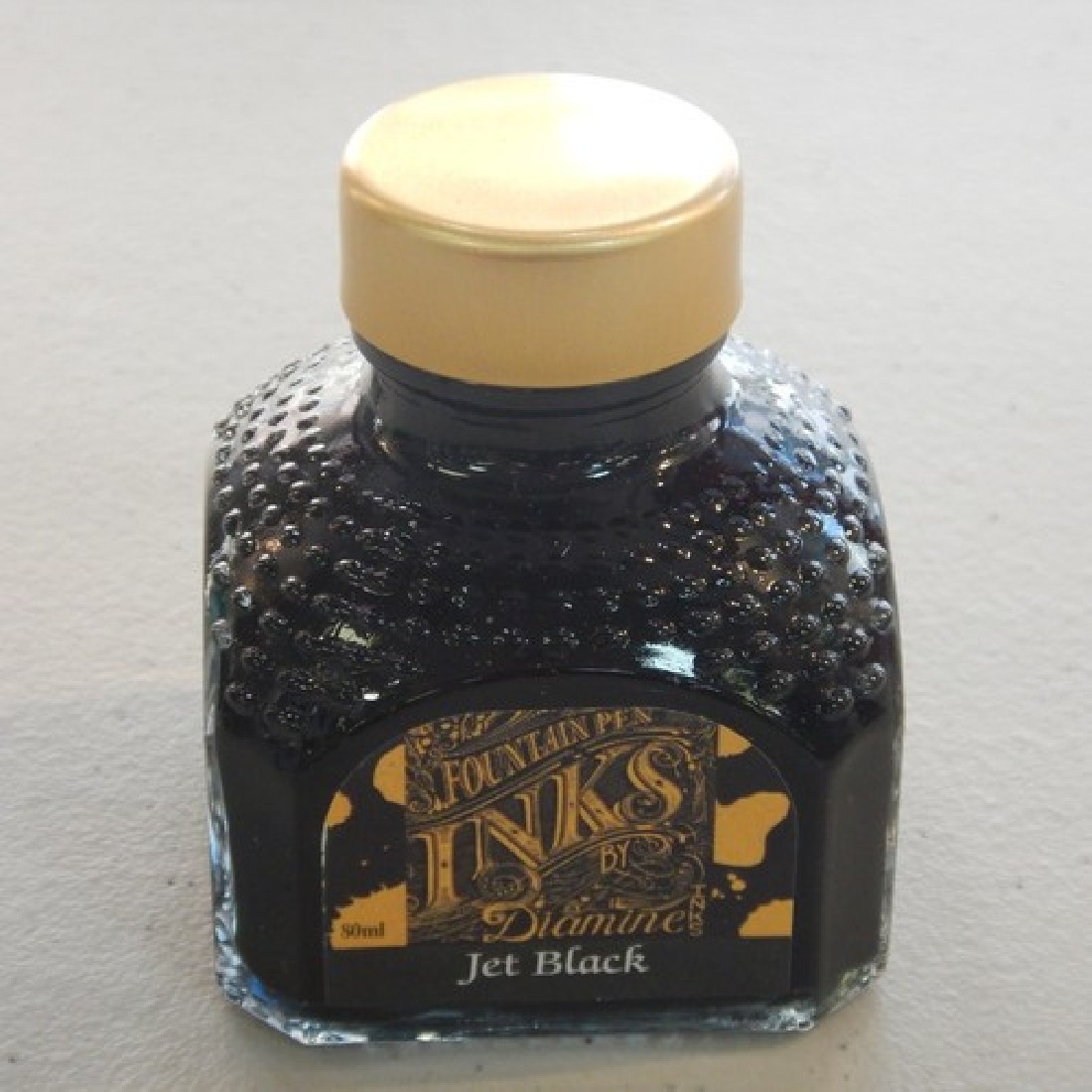 Diamine 80ml  Jet Black 001 Fountain pen ink bottle