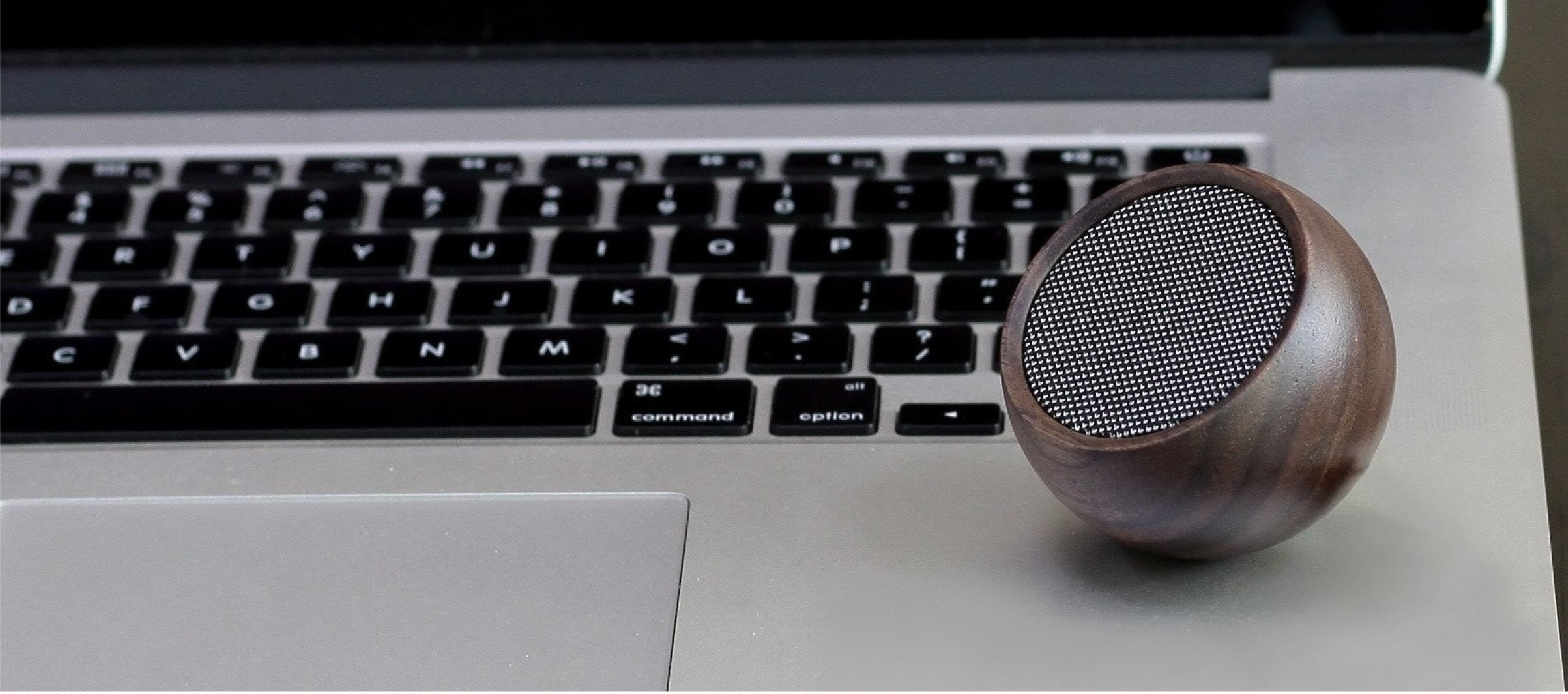 Gingko The Tumbler Selfie Speaker - Walnut wood G004ME