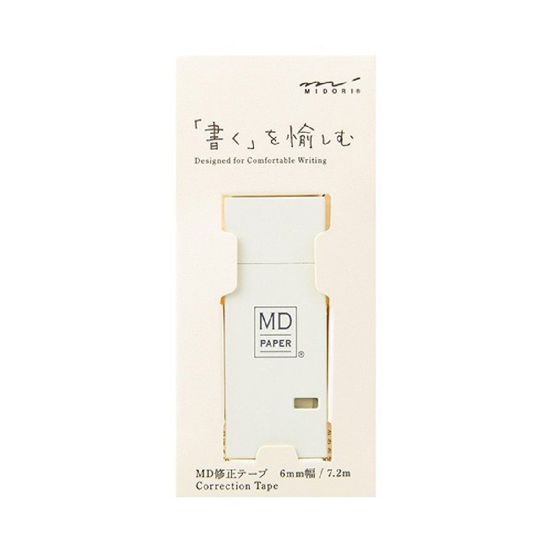 Midori MD correction tape, 6mm x 7,2m  35490006