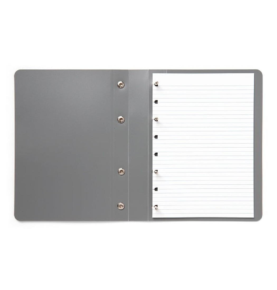 Filofax Refill A5 Organizer Storage Binder Grey 132920