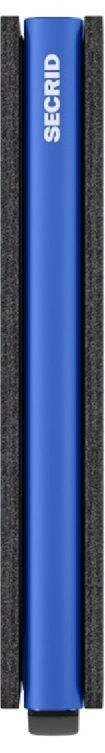 SECRID SLIM WALLET SM MATTE BLACK AND BLUE