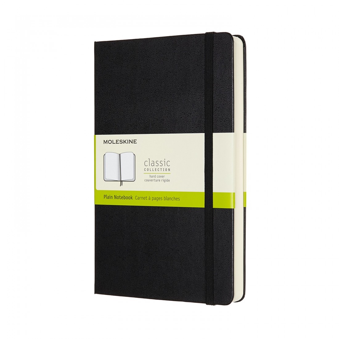 Moleskine Notebook Plain Expanded Version Large 13x21 Black Hard Cover
