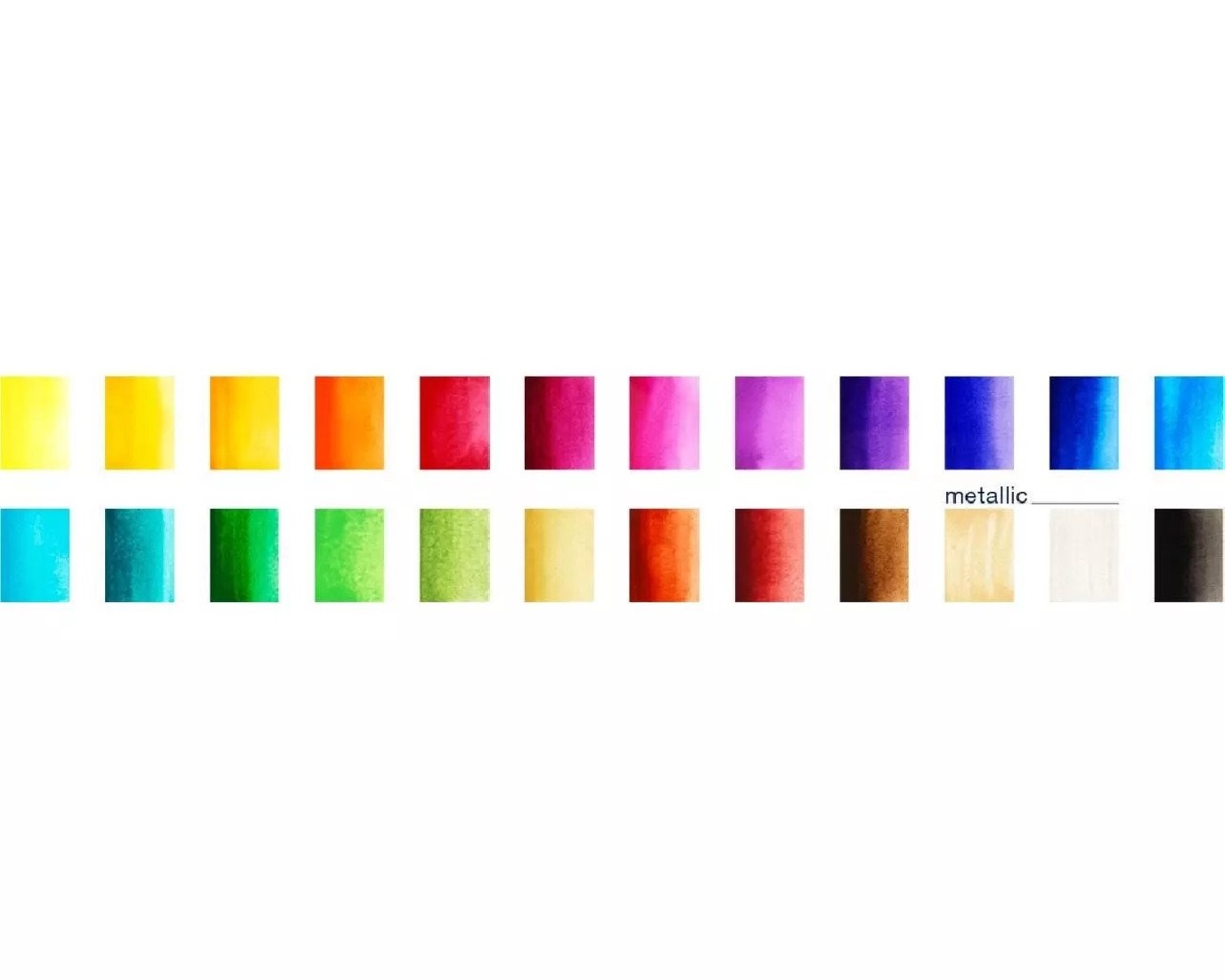 Faber Castell  Watercolours in pans 24 pieces set 169724