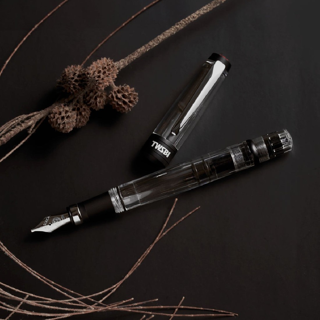 TWSBI Diamond 580AL R Black Fountain pen
