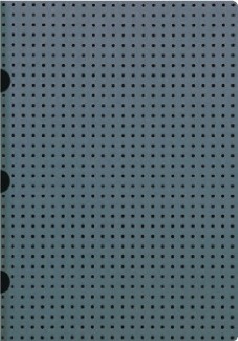 CAHIERS (SET OF TWO) BLACK ON GREY & GREY ON BLACK CIRCULO A5 UNLINED PAPER-OH