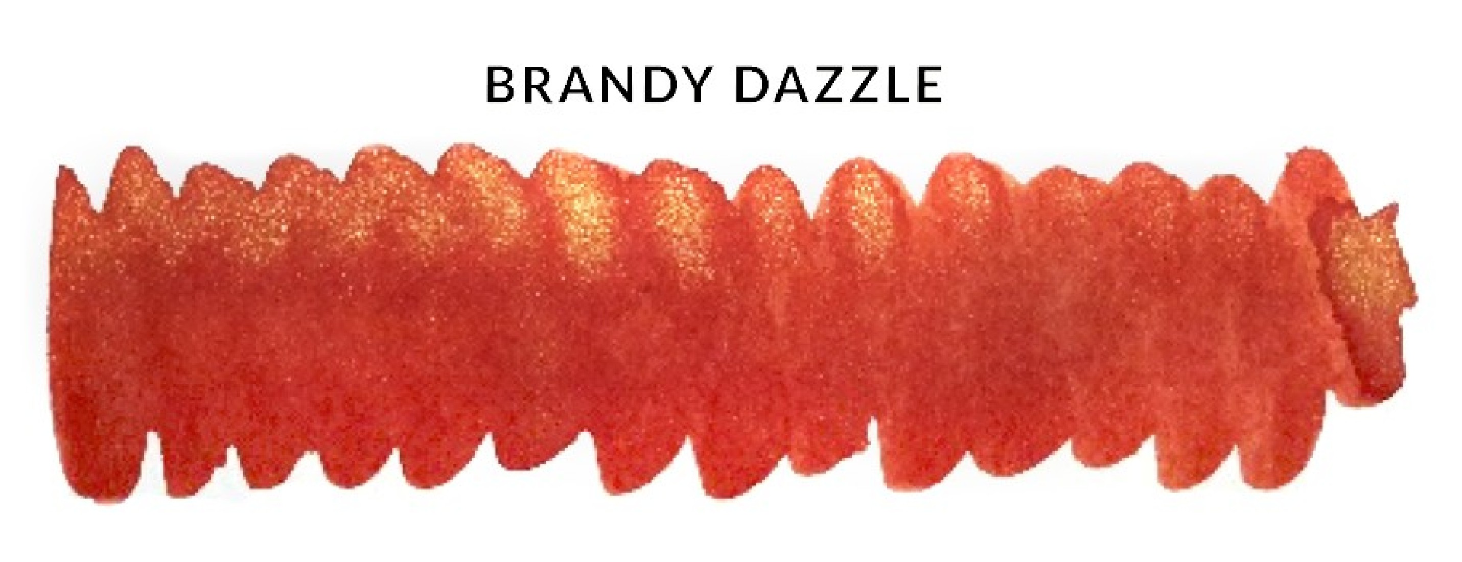 Diamine 50ml Brandy Dazzle Fountain pen shimmer ink bottle