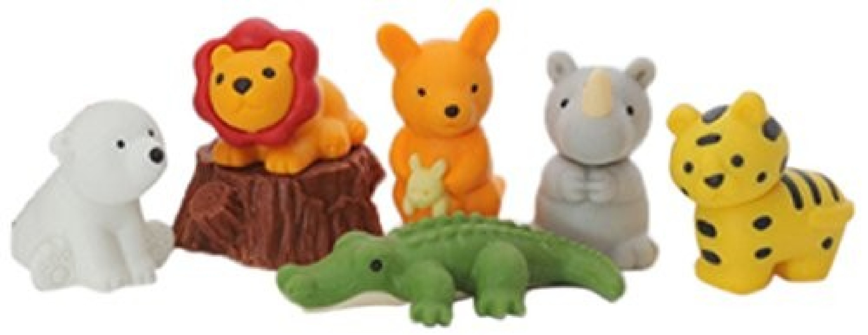 Puzzle Eraser- Safari Iwako