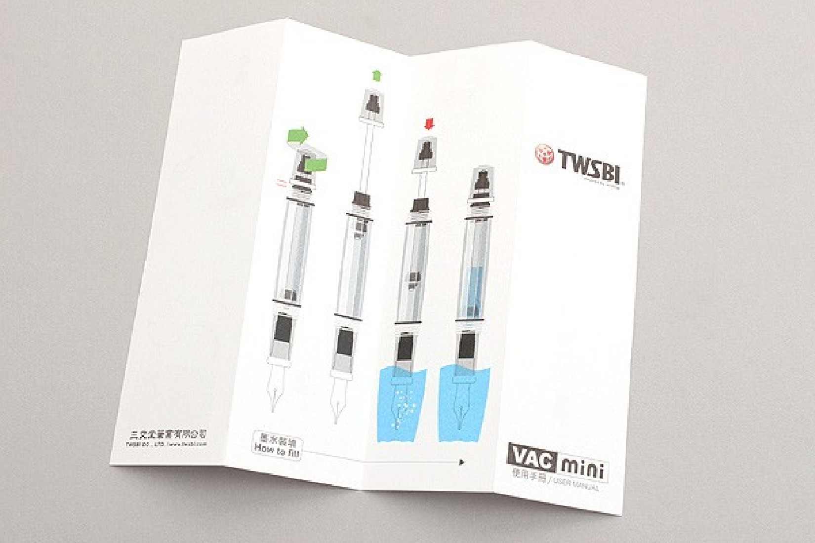 TWSBI VAC Mini Clear Fountain Pen