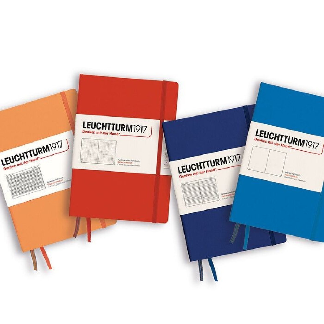 Leuchtturm 1917 Notebook A5 Ink Dotted, Hard Cover