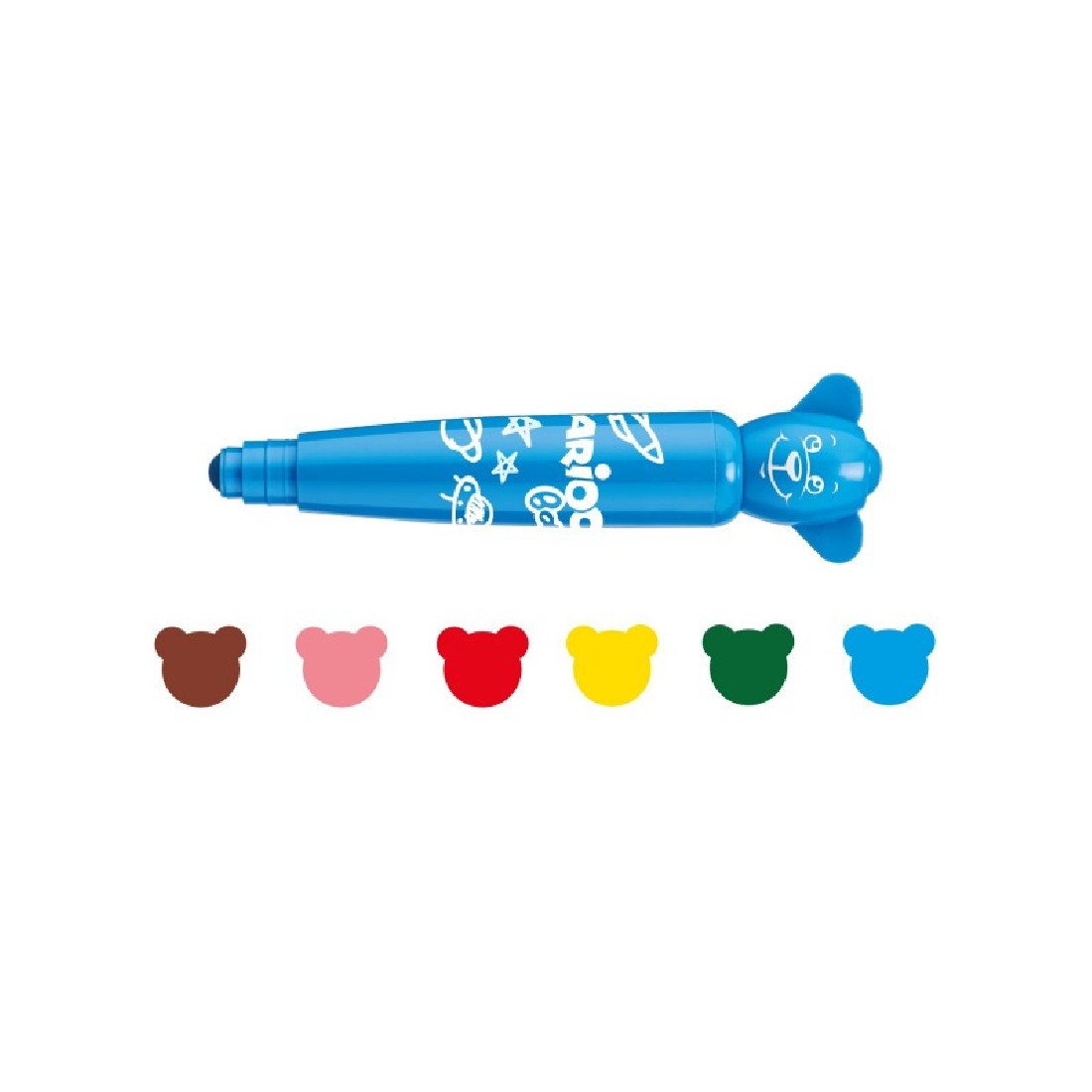 Carioca Μαρκαδόροι Teddy Baby 12 τεμαχίων 42816.