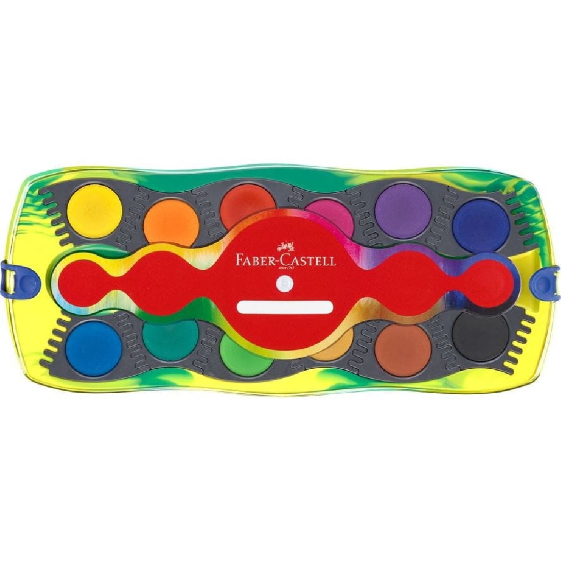 Faber Castell Paint box Connector 12 colours dinosaur 125013
