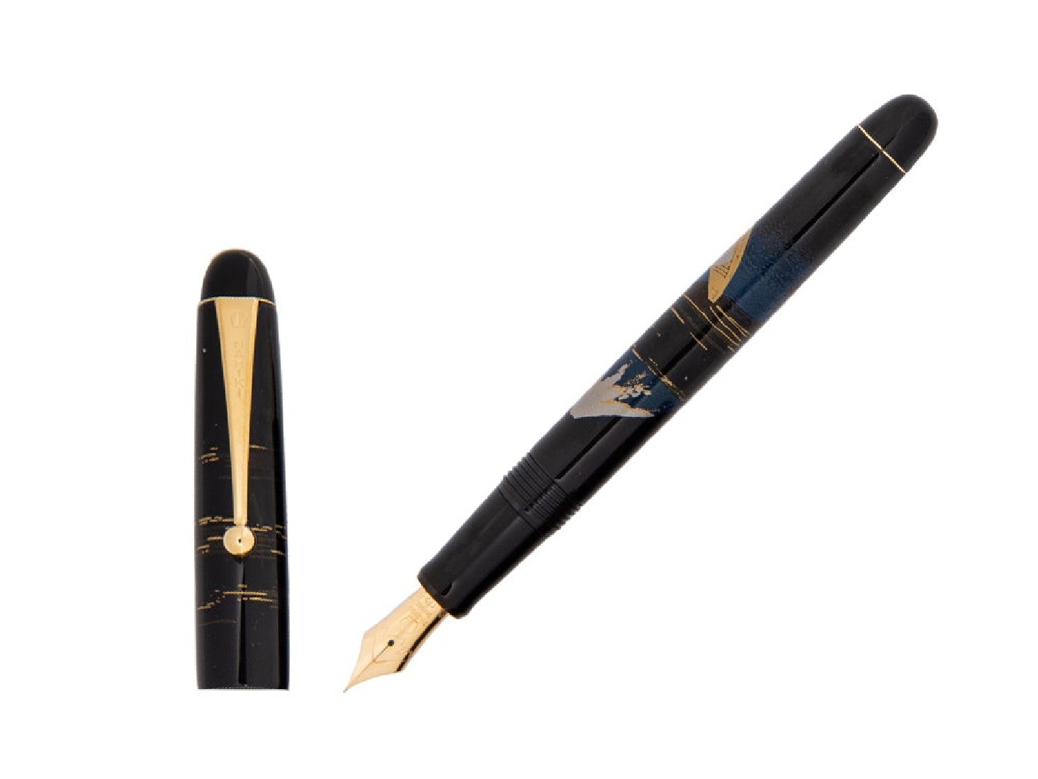 Namiki Nippon Art maki-e Mt. Fuji and Ship  Fountain Pen FN-35SM-FF