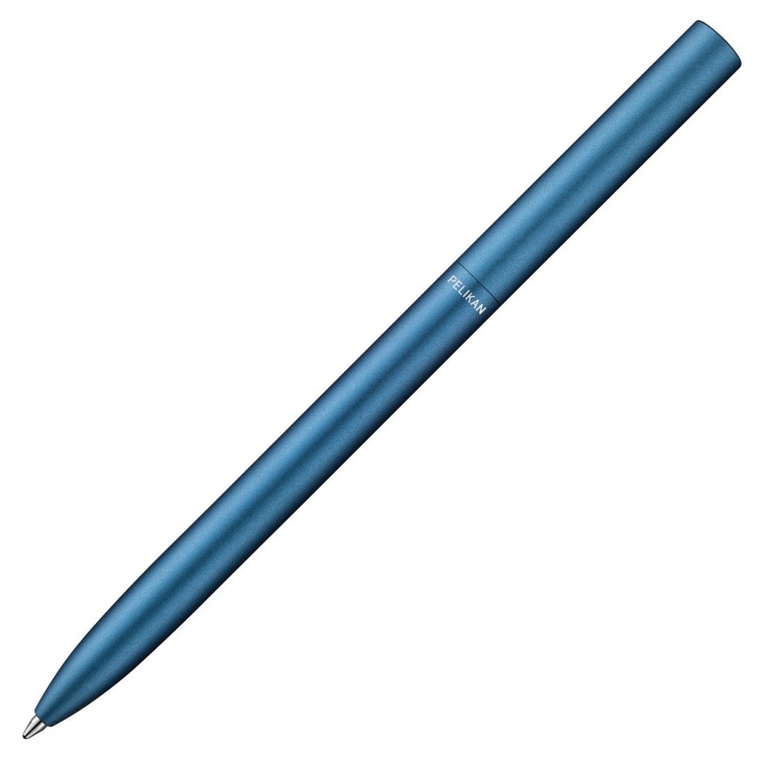 Pelikan Ineo aluminium twist with metal case ocean blue ballpen