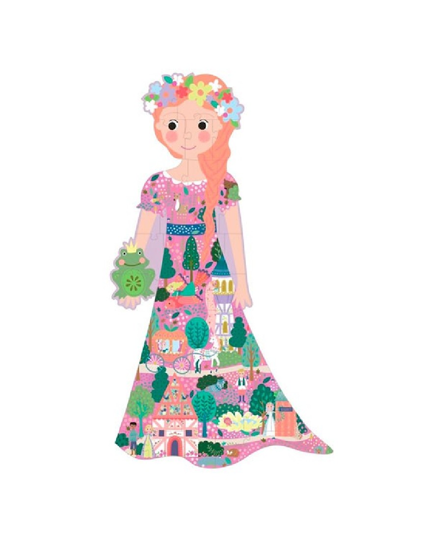 Puzzle 40τμχ. Princess 45P6463 Floss & Rock