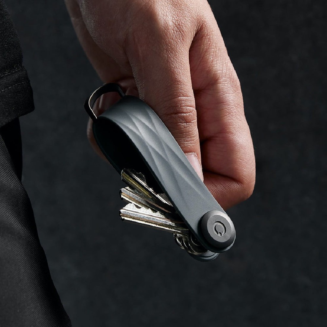 Orbitkey Key Organizer Active Graphite KAT3-GPT-103