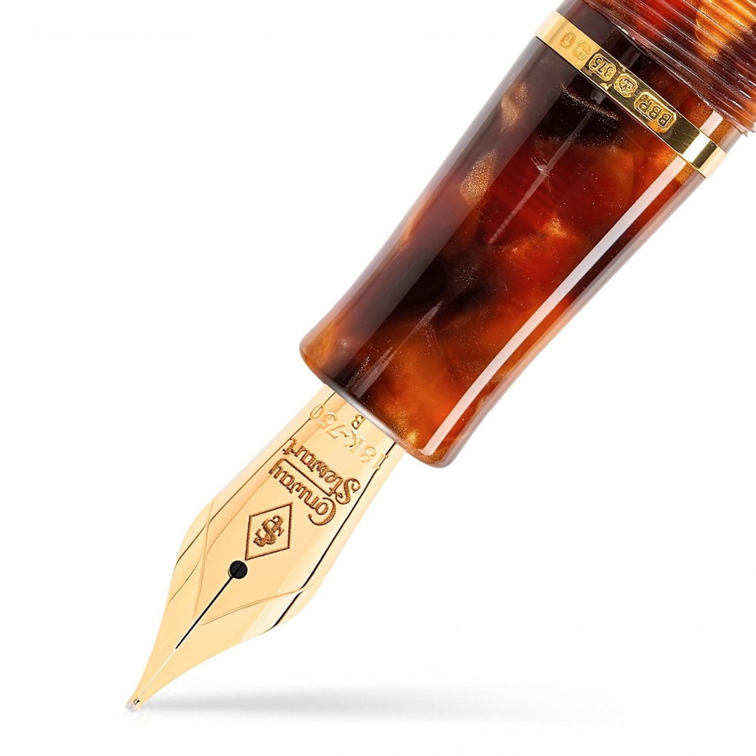 Conway Stewart Winston Classic  Brown Special Nib Fountain Pen