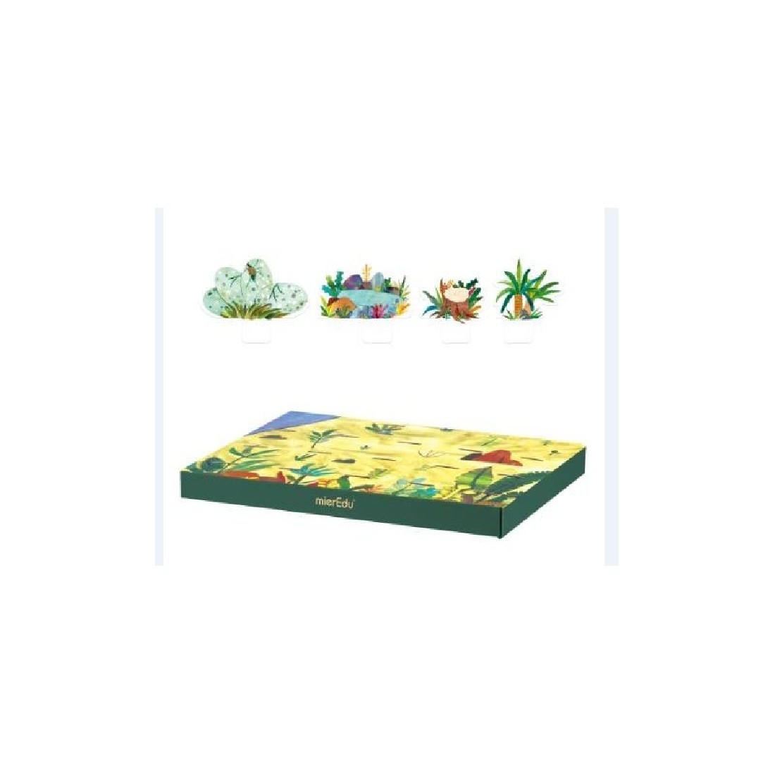 3D Οικολογικό Puzzle 191τμχ. Triceratops 00159 Mier Edu