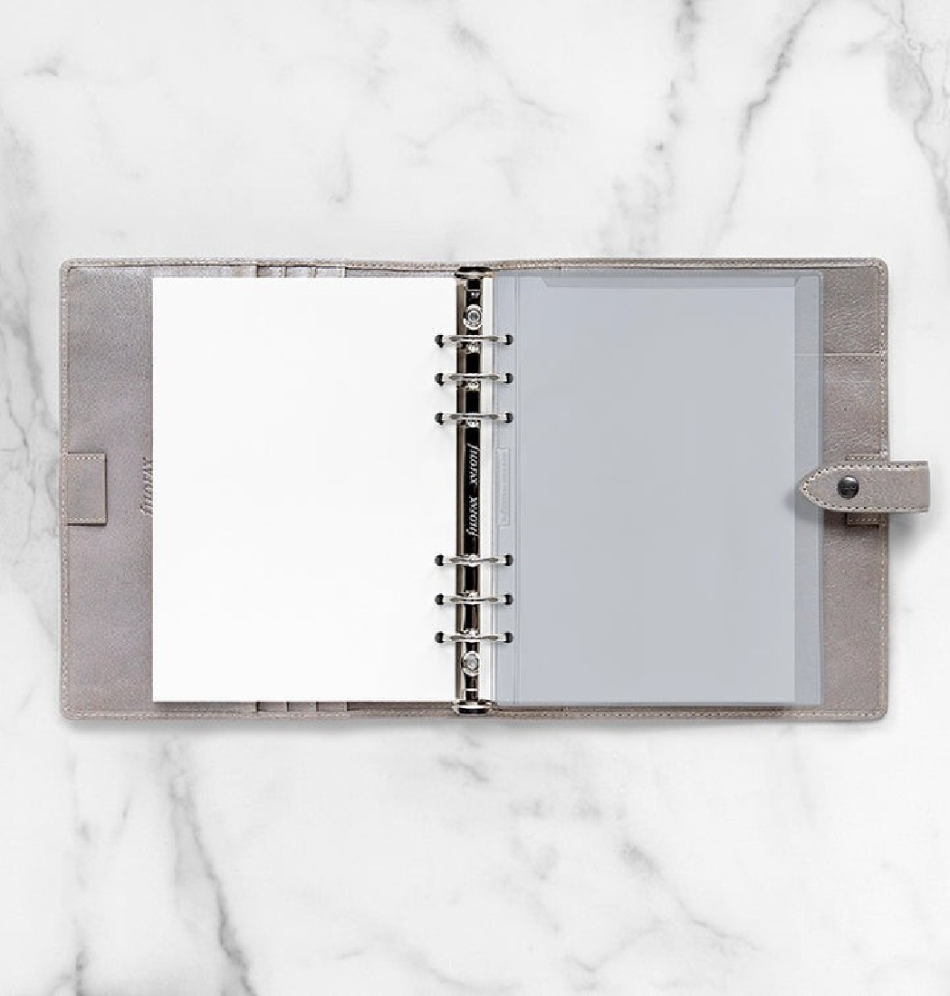 Filofax Refill Organizer A5 Transparent Envelope Top Opening 343612