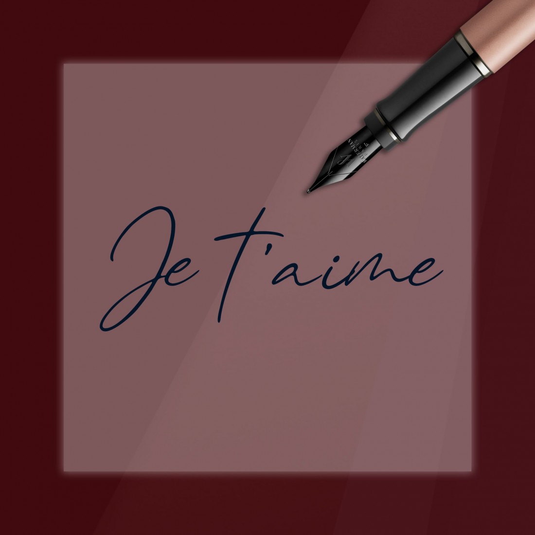 Waterman Expert Metallic Rose Gold Lacquer Fountain Pen (Special Edition)