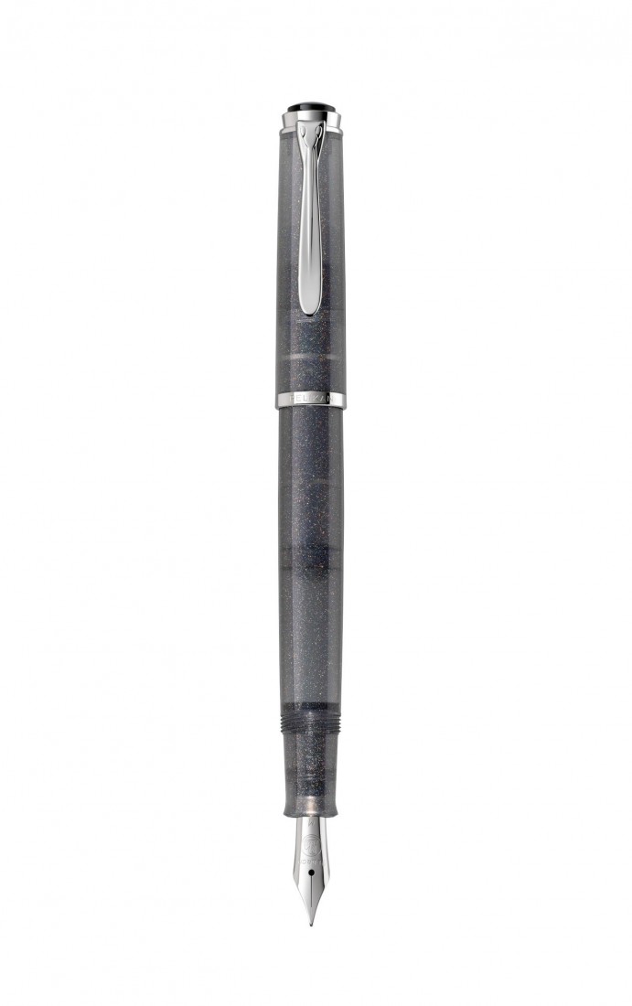 Pelikan Souveran M205 Moonstone Special Edition Fountain Pen with ink bottle