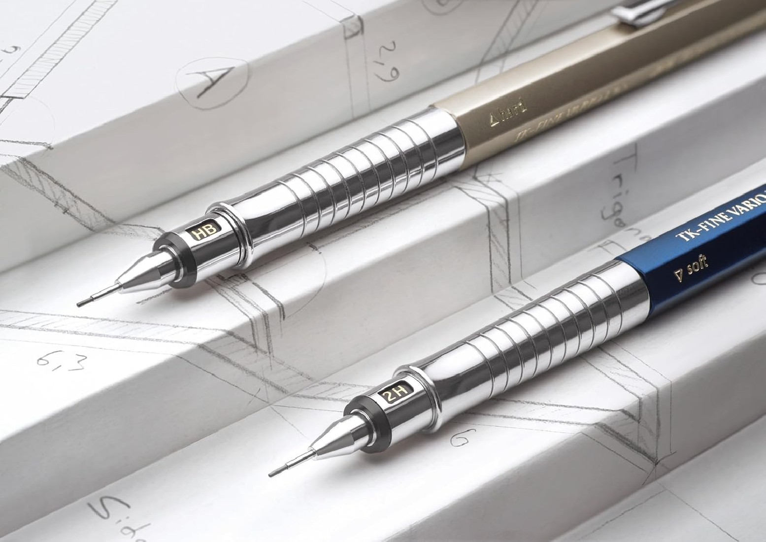Faber Castell TK-Fine Vario Mechanical Pencil 0.7 mm Blue  135742