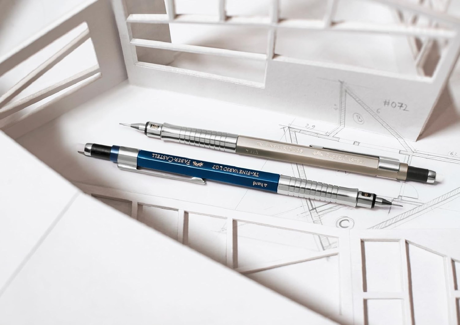 Faber Castell TK-Fine Vario Mechanical Pencil 0.7 mm Blue  135742