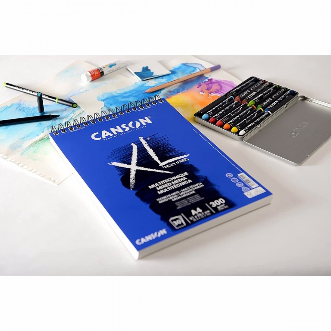 Μπλοκ XL Mixmedia A4 300gr. 30sh. Canson