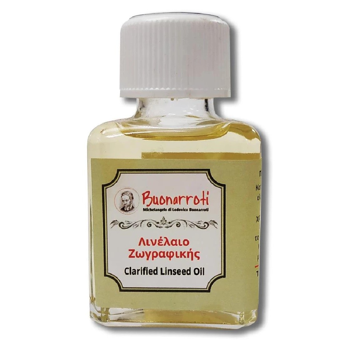 Λινέλαιο ζωγραφικής 75 ml Buonarroti