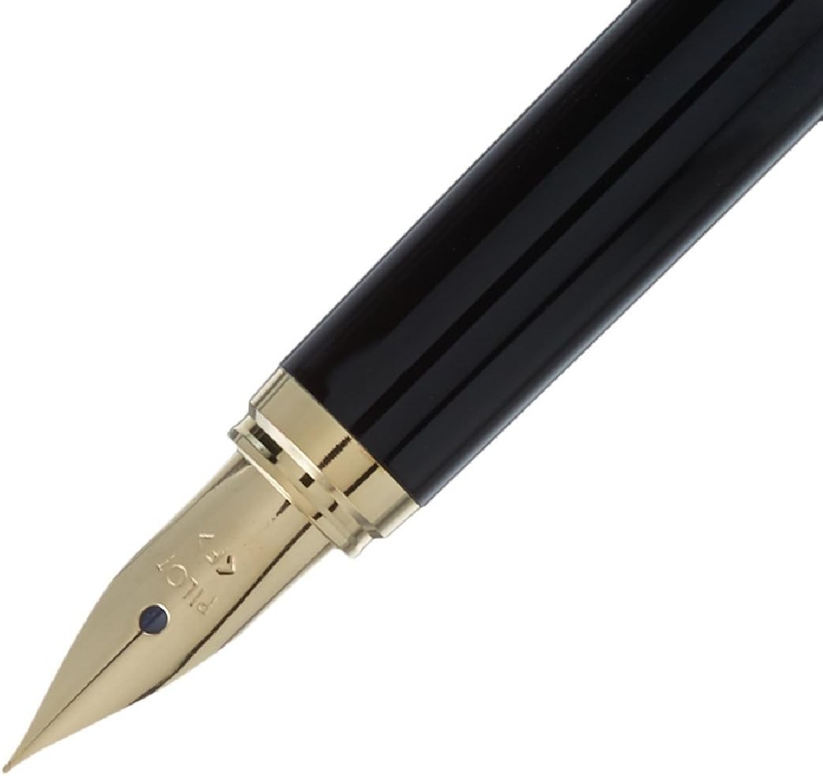 Pilot Cavalier Marble White GT Fountain Pen FCAN-5SR-GDWF