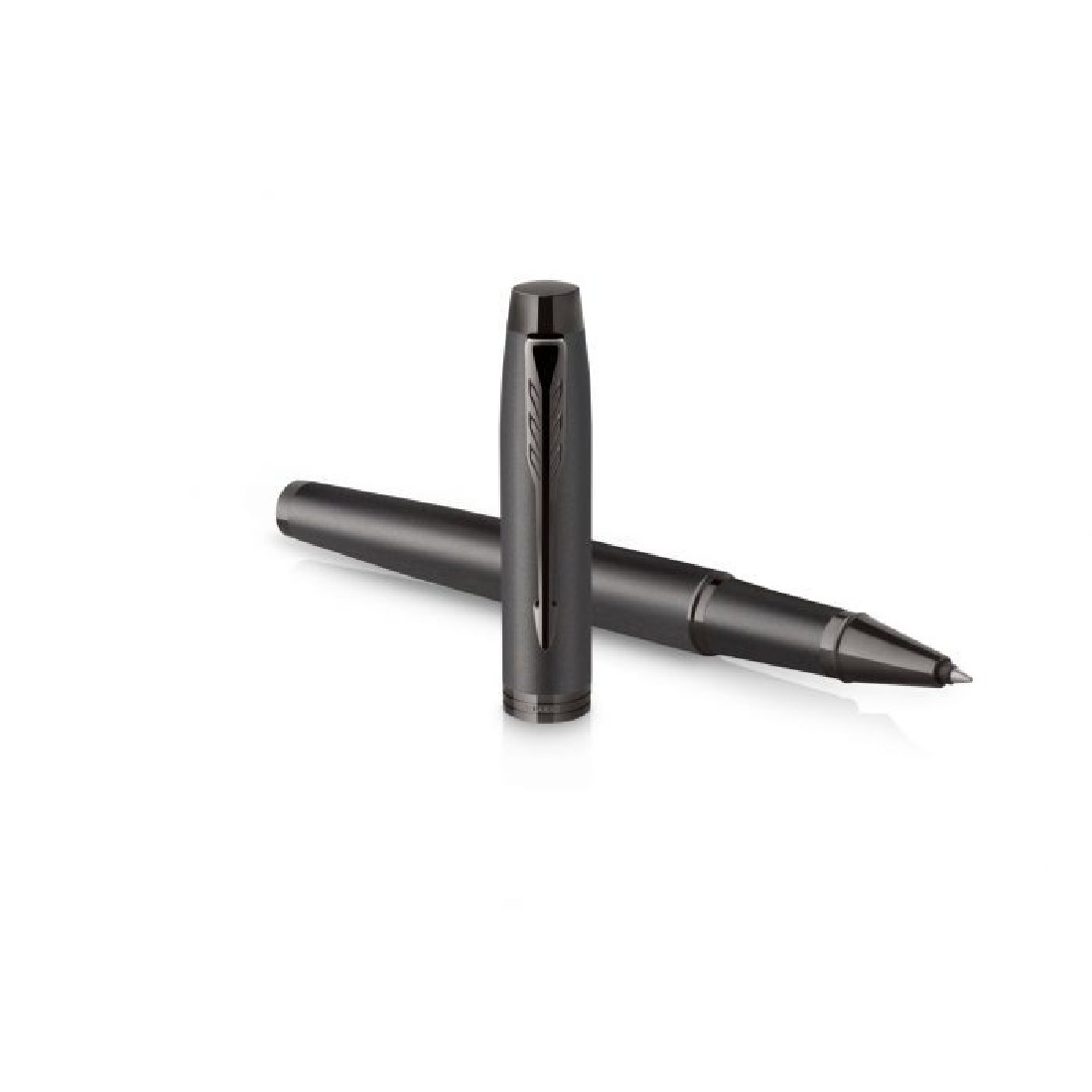 Parker IM Mono Titanium Set Rollerball and Ballpen PARK