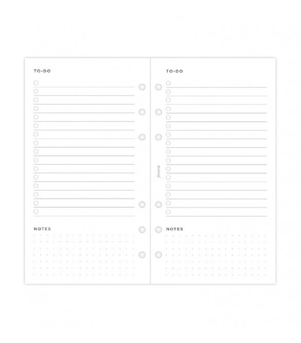 Refill Personal To Do 132864 Filofax