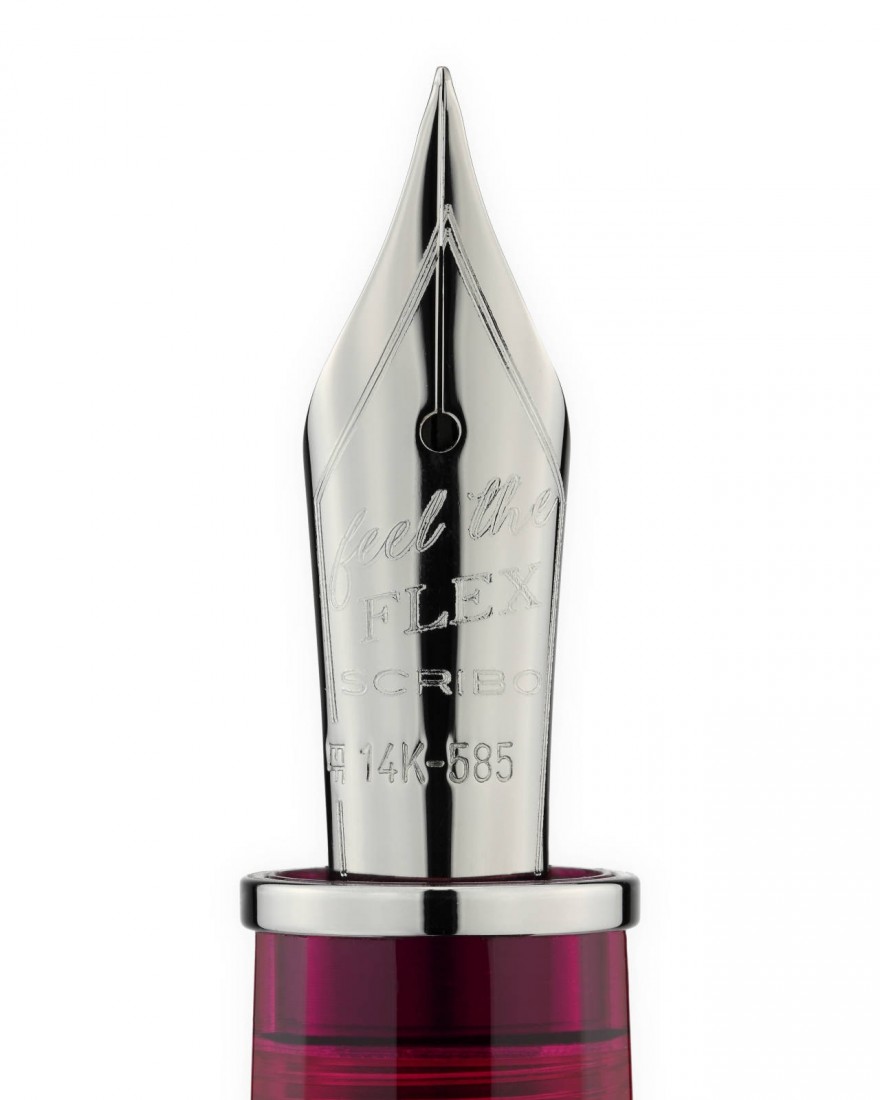 Scribo Feel Ombre Magenta, limited edition 219,  fountain pens