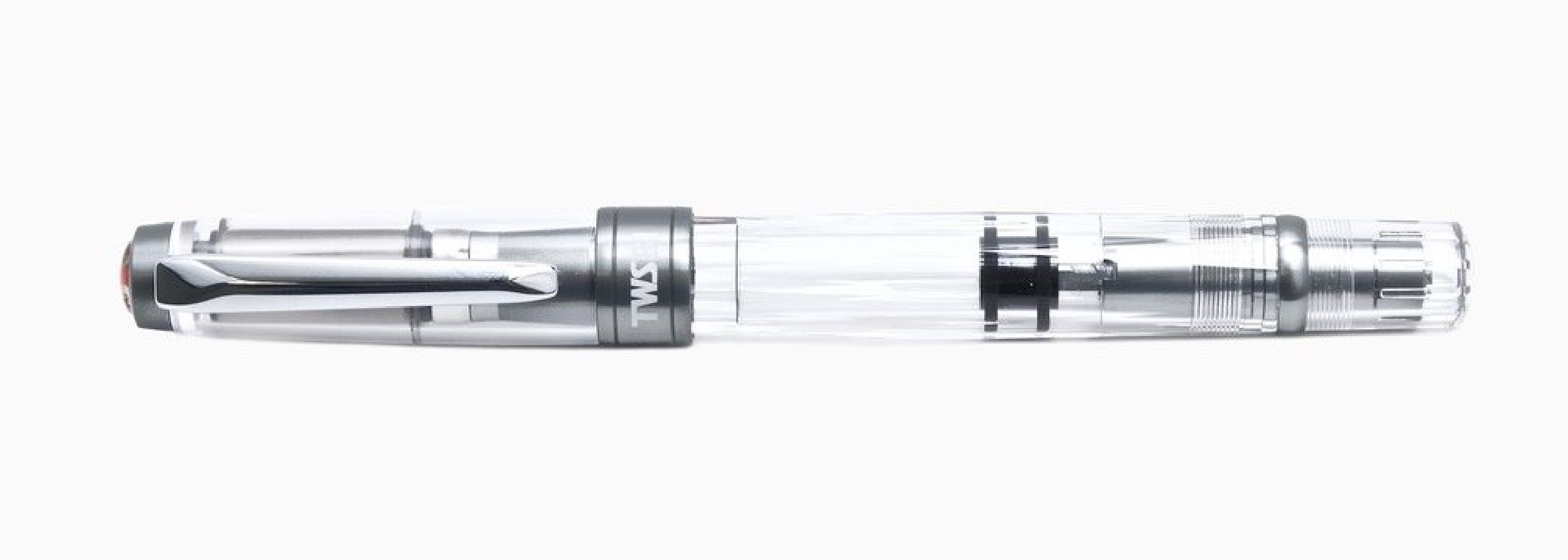TWSBI Diamond 580 AL R Nickel Gray Fountain Pen