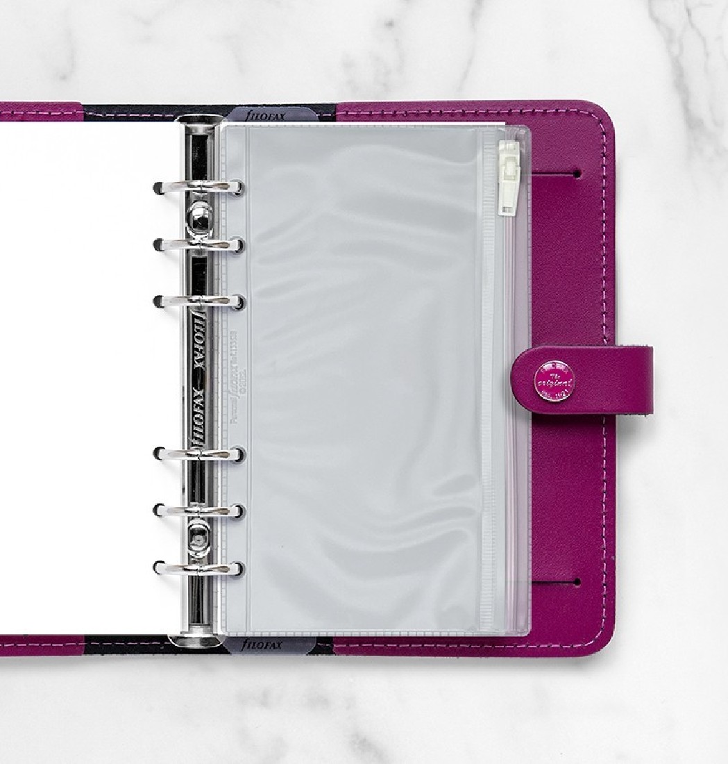Filofax Refill Personal Zip Closure Envelope 133618