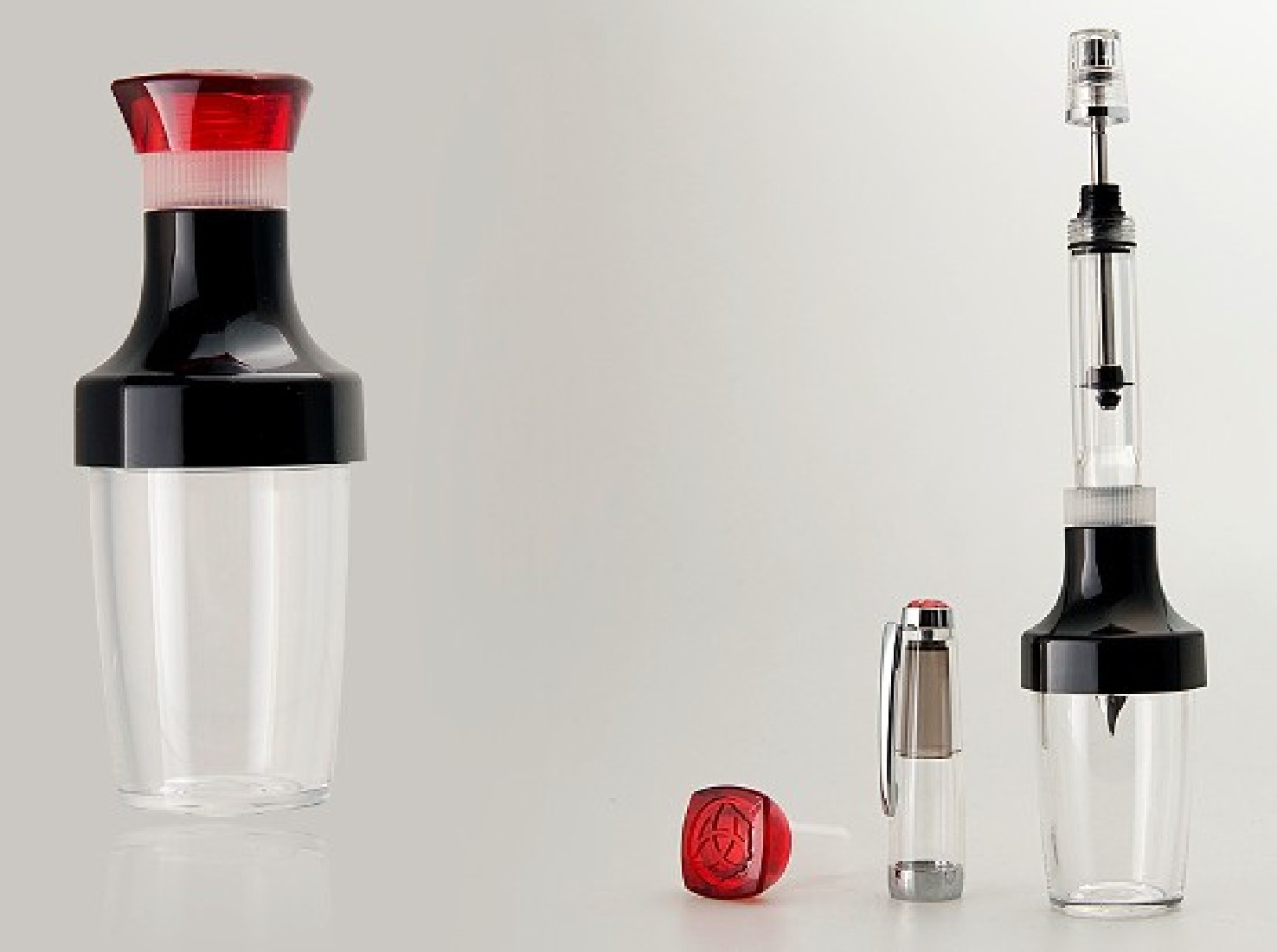 TWSBI VAC 20A Ink Bottle Red