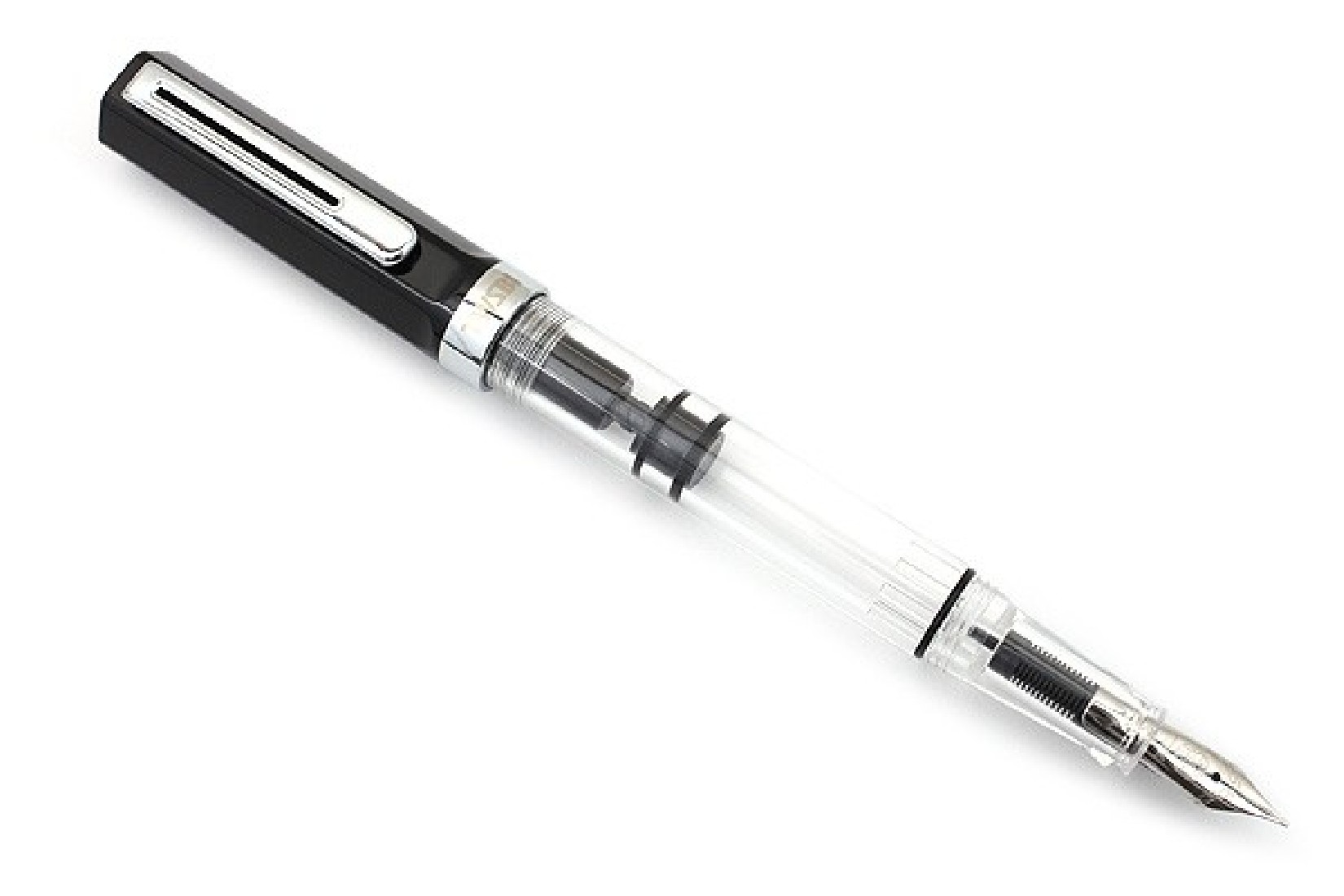 TWSBI ECO BLACK PISTON FILLING FOUNTAIN PEN