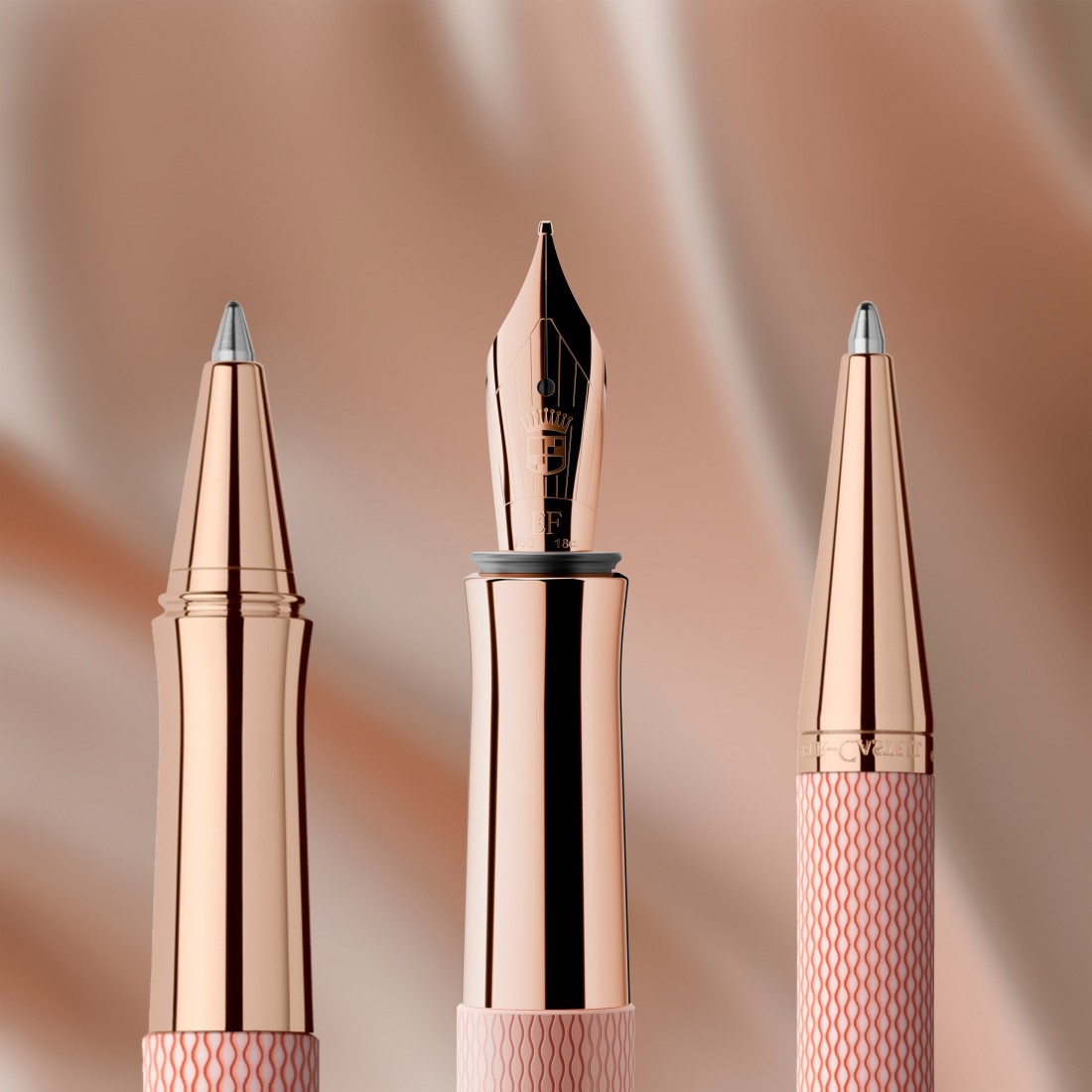 Graf Von Faber Castell Guilloche Rose Blash ballpen, 145337