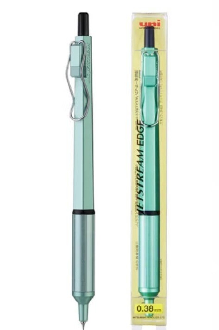 Uni Mitsubishi Edge mint green 0.38mm ballpen SNX-1003-38 UM