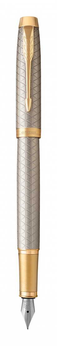 Parker IM Premium Warm Grey GT Fountain Pen