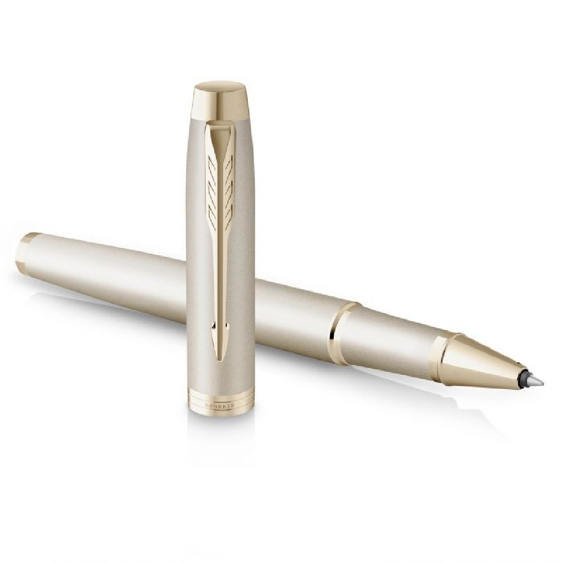 Parker IM Mono Champagne Set Rollerball and Ballpen