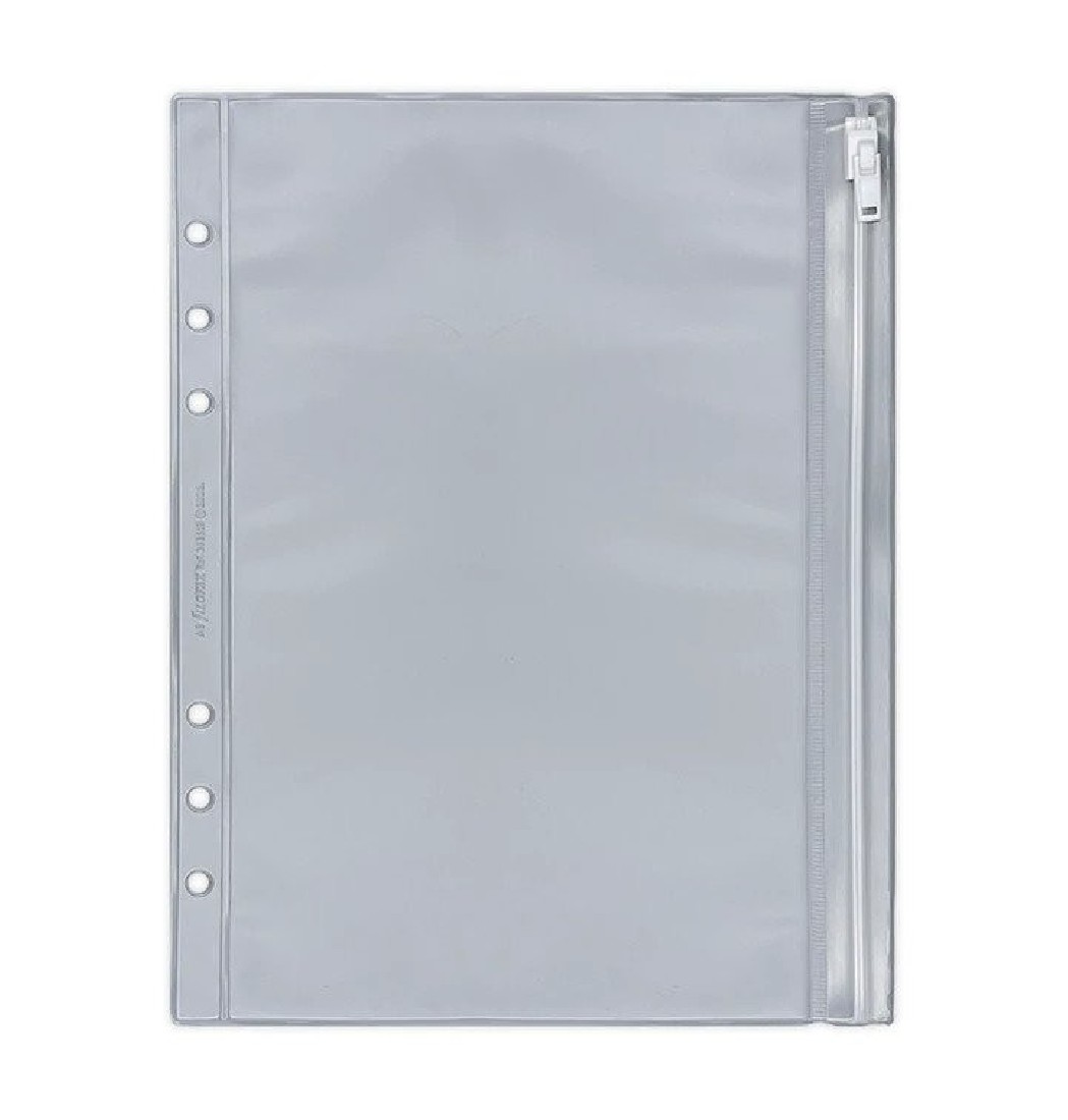 Filofax Refill Organizer A5 Zip Lock Envelope 343618