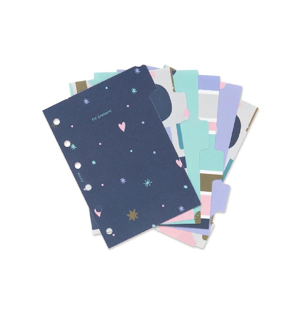 Filofax Refill Pocket Dividers Good Vibes 132902