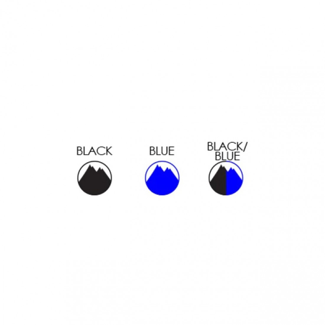 Monteverde Rollerball Refill To Fit Montblanc Rollerball Pen, Black Fine Point, 2pcs, M222