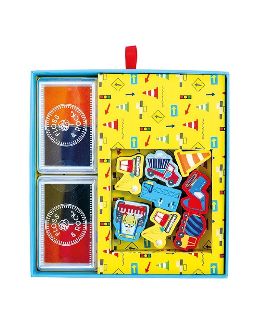 My Stamper Set Construction 48P6034 Floss & Rock (Σετ σφραγίδες)