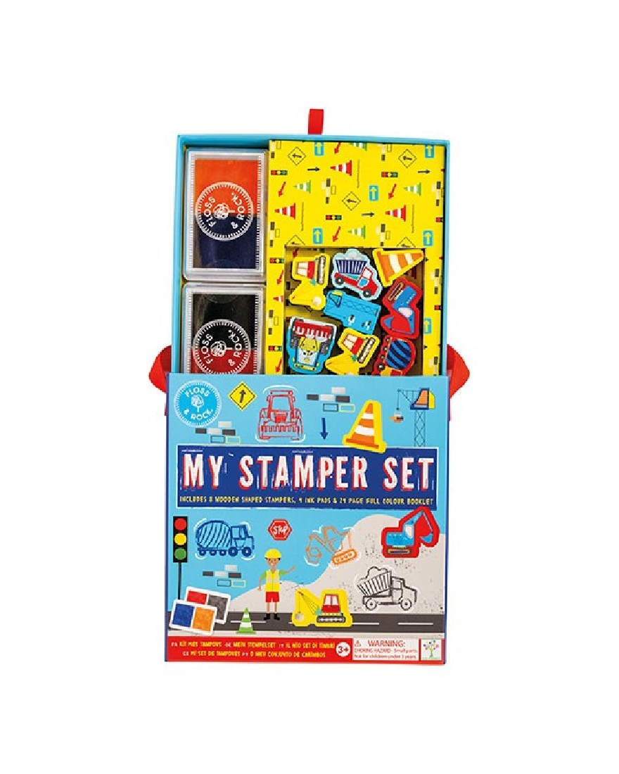 My Stamper Set Construction 48P6034 Floss & Rock (Σετ σφραγίδες)