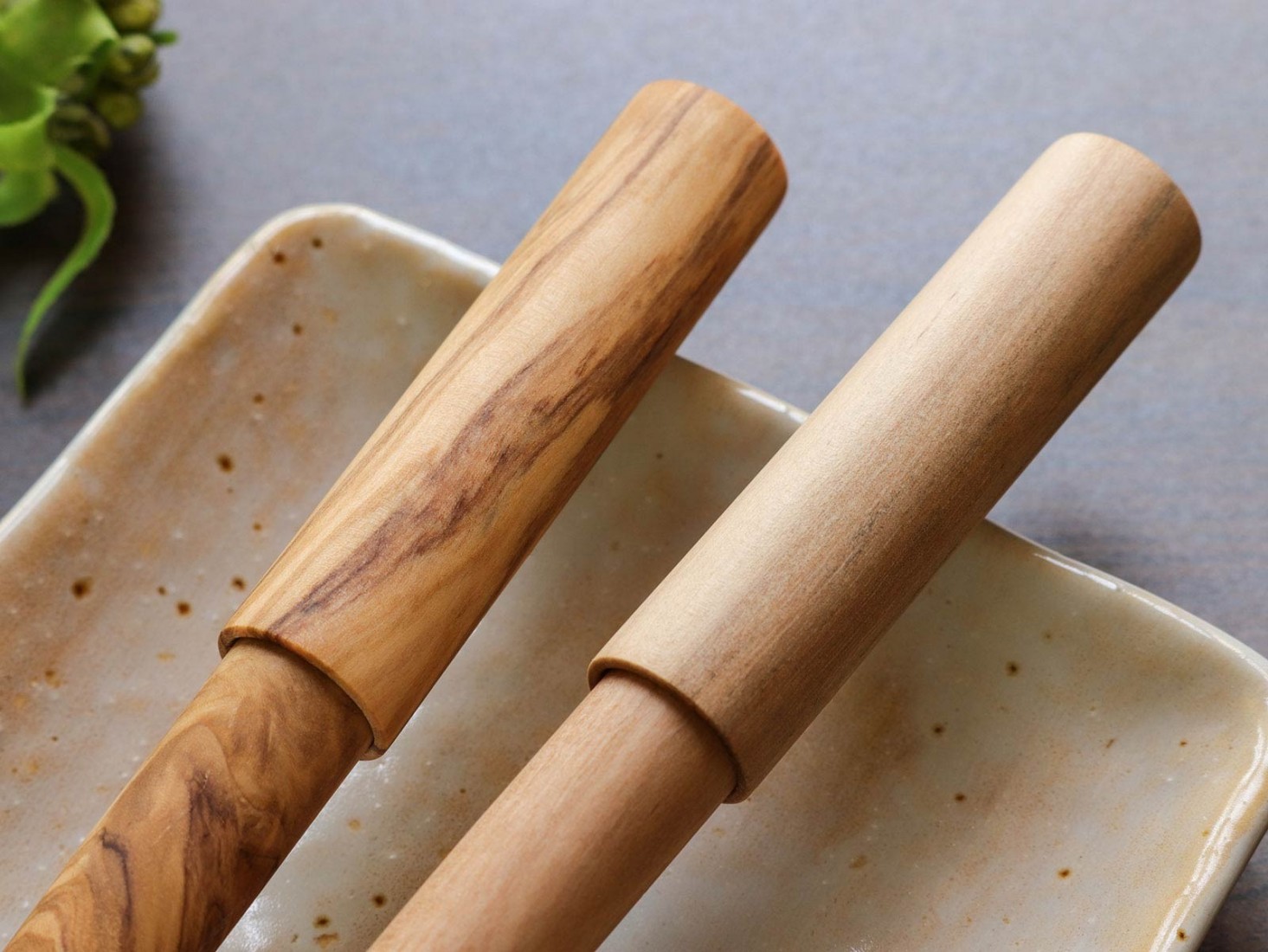 Wancher Olivewood World Tree Fountain pen