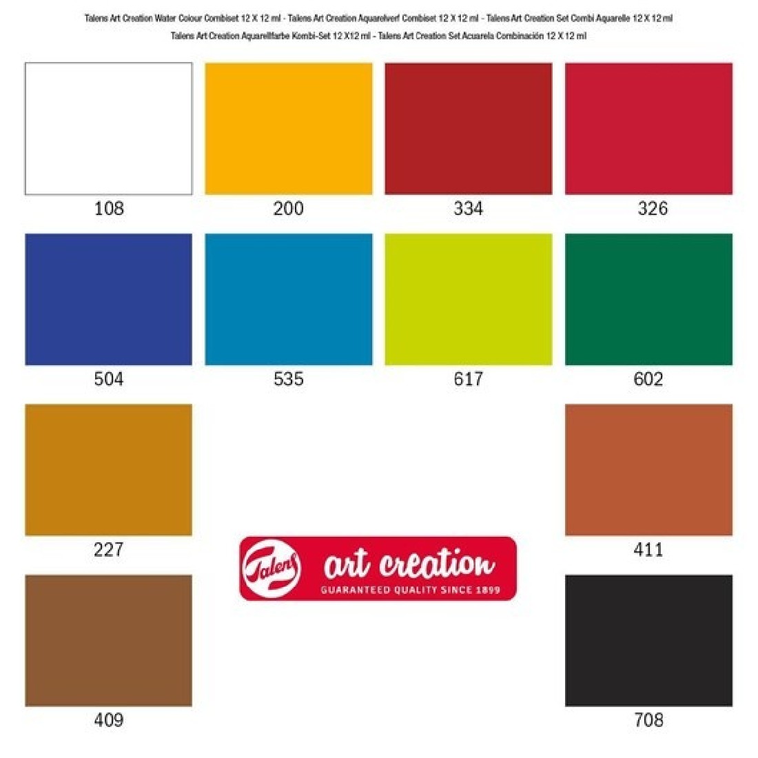 Σετ Water Colour Compi 9012013 Talens