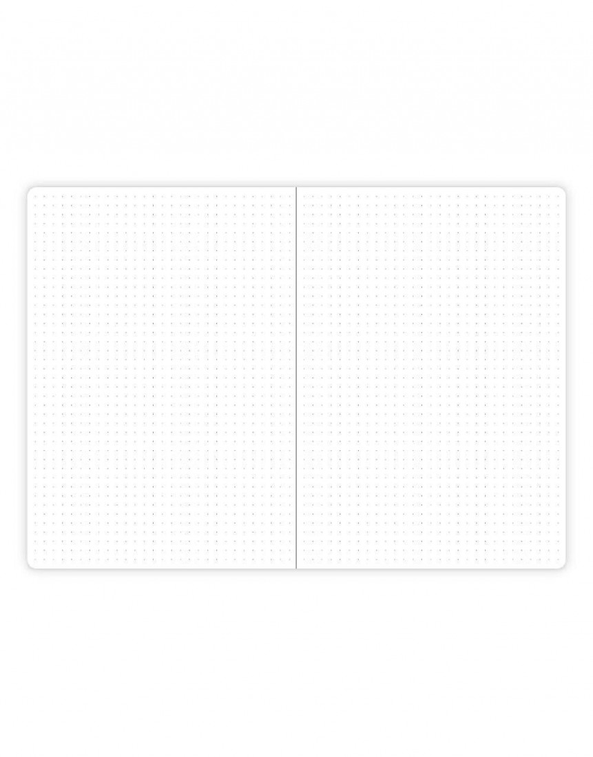 Notebook Eco Writers A5 Dotted Black 990262 Letts