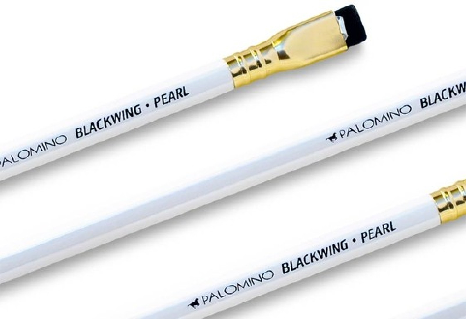 Palomino Blackwing pencils pearl, balanced graphite, (set of 12)